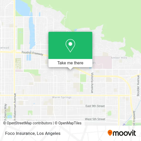 Foco Insurance map