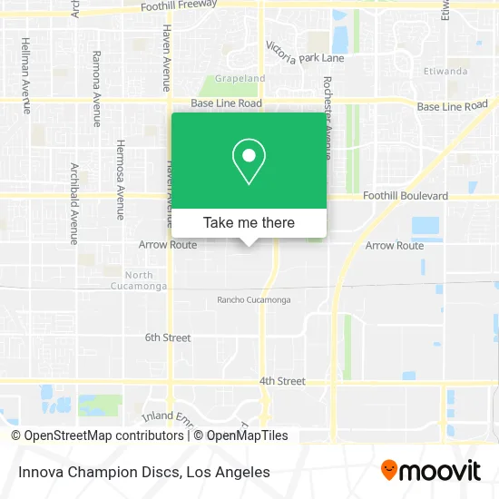 Innova Champion Discs map