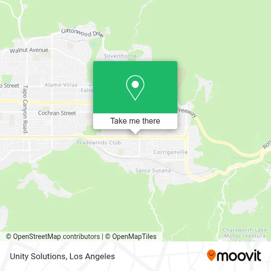 Unity Solutions map
