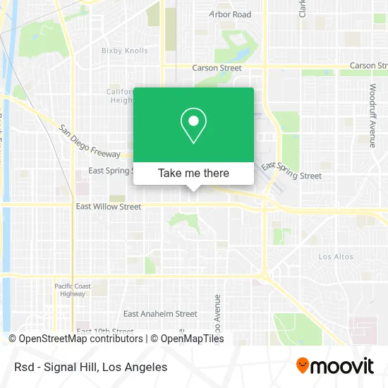 Rsd - Signal Hill map