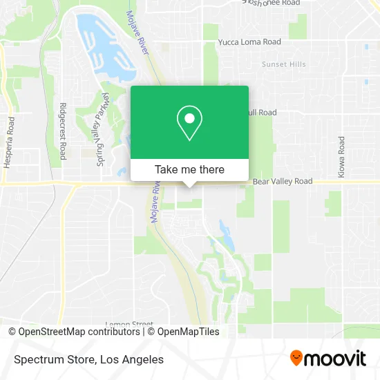 Spectrum Store map