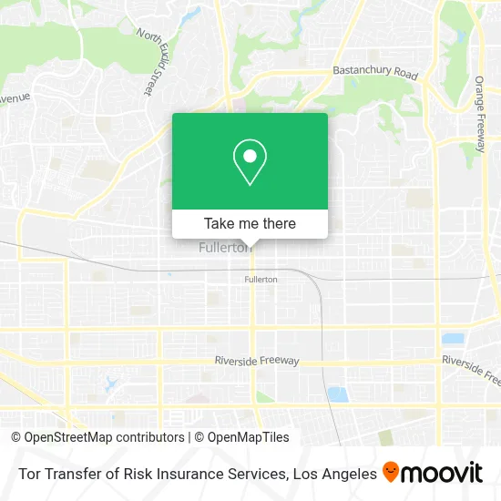 Tor Transfer of Risk Insurance Services map