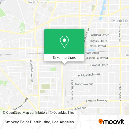 Smokey Point Distributing map
