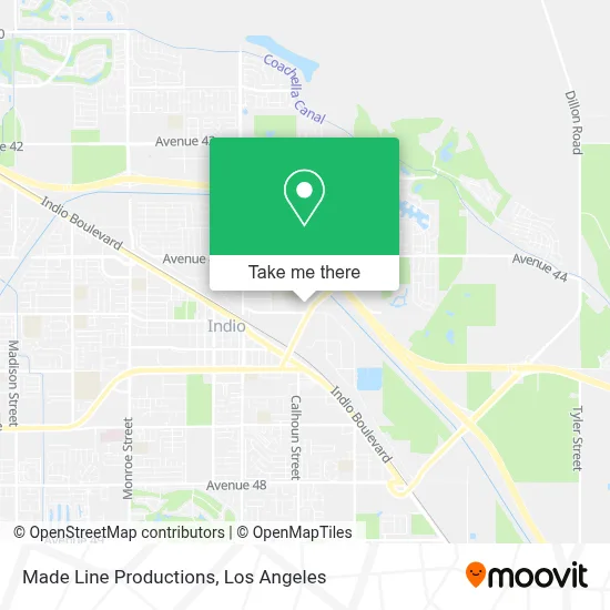 Made Line Productions map