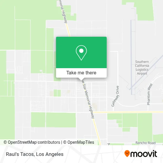 Raul's Tacos map