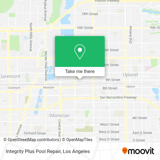 Integrity Plus Pool Repair map