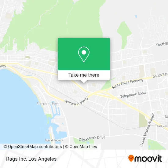 Rags Inc map