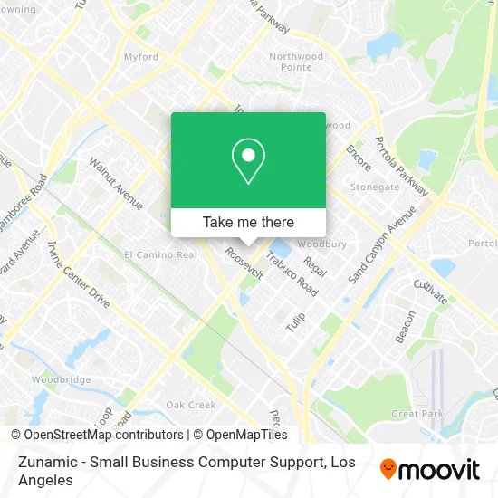 Zunamic - Small Business Computer Support map