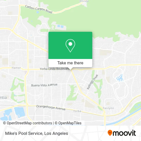 Mike's Pool Service map