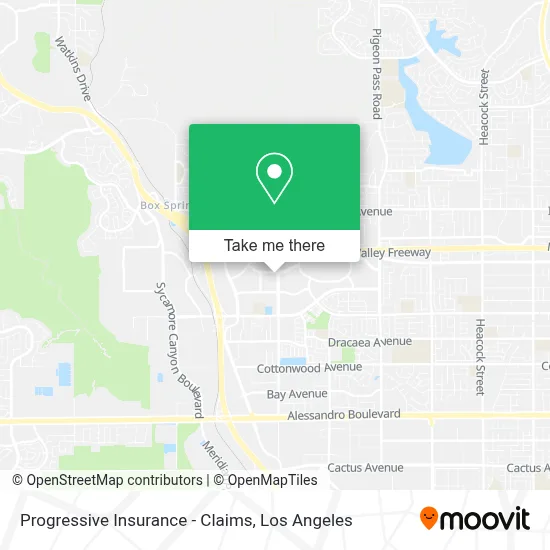 Progressive Insurance - Claims map