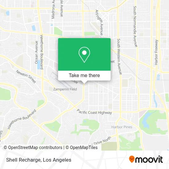 Shell Recharge map
