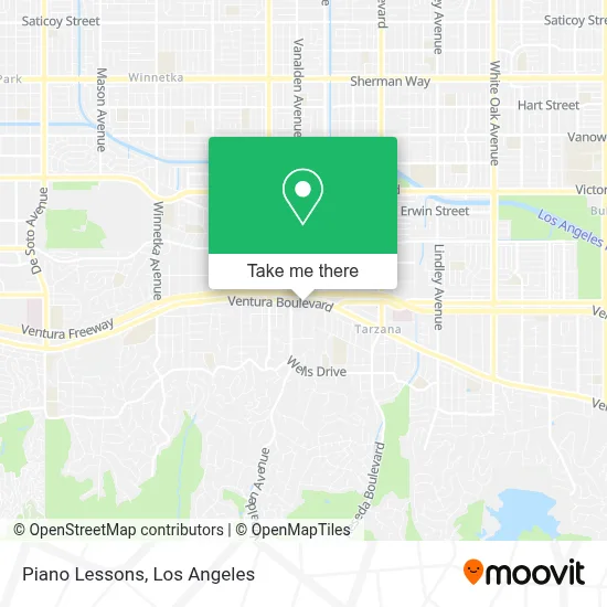 Piano Lessons map