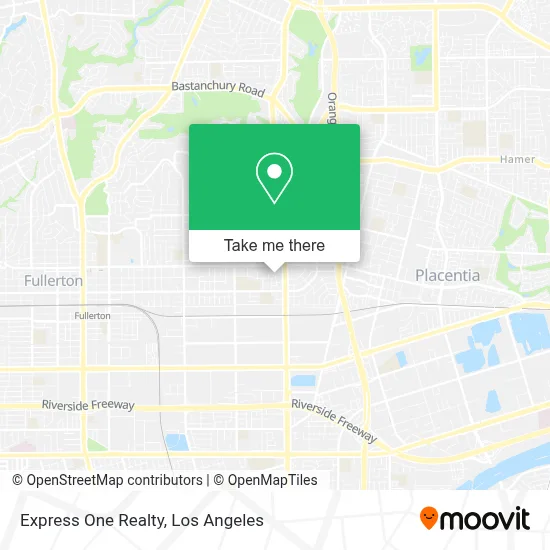 Express One Realty map