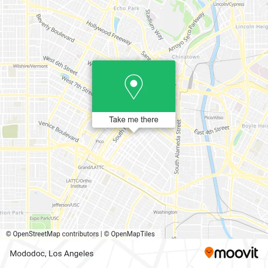 Mododoc map