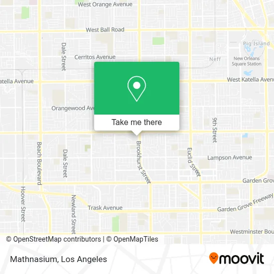 Mathnasium map