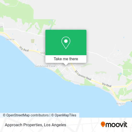 Approach Properties map