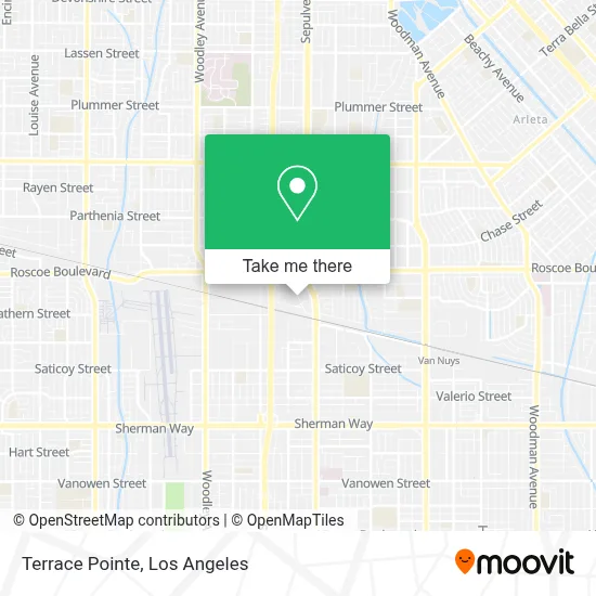 Terrace Pointe map