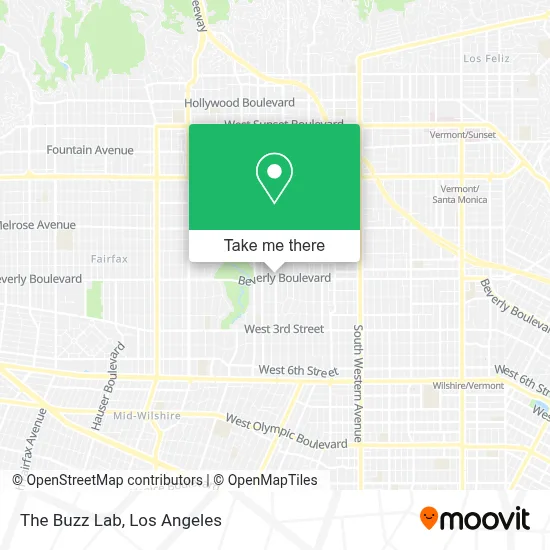 The Buzz Lab map