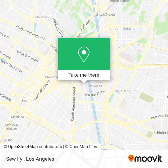 Sew Fyi map