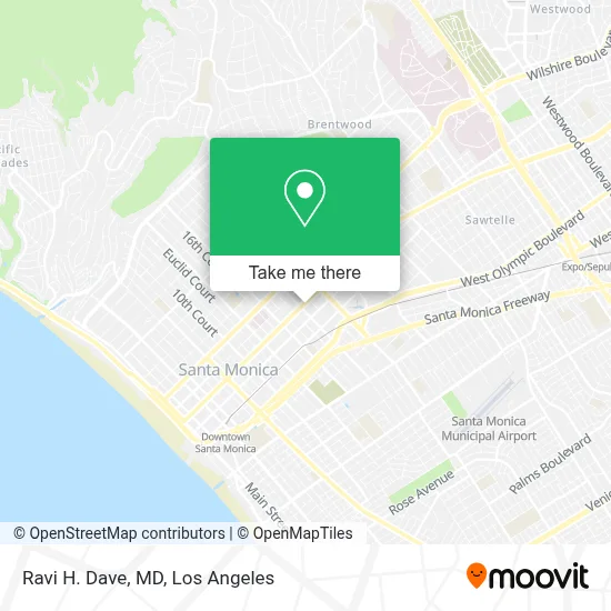 Ravi H. Dave, MD map