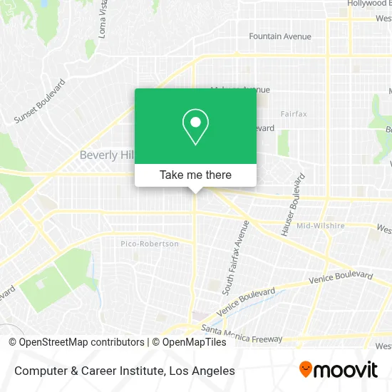 Computer & Career Institute map