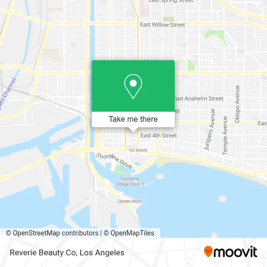 Reverie Beauty Co map