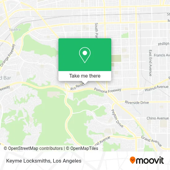 Keyme Locksmiths map