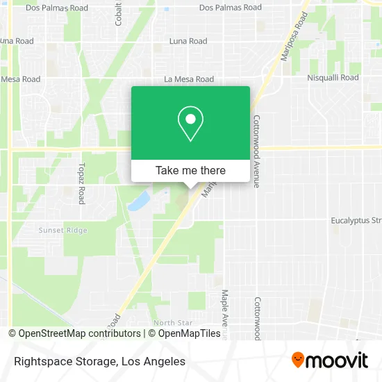 Rightspace Storage map