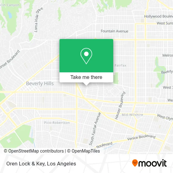 Oren Lock & Key map