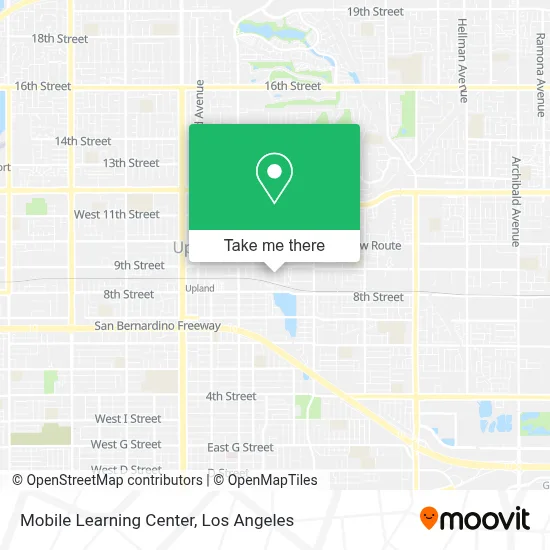 Mobile Learning Center map