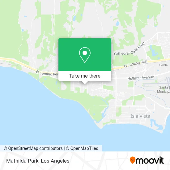 Mathilda Park map
