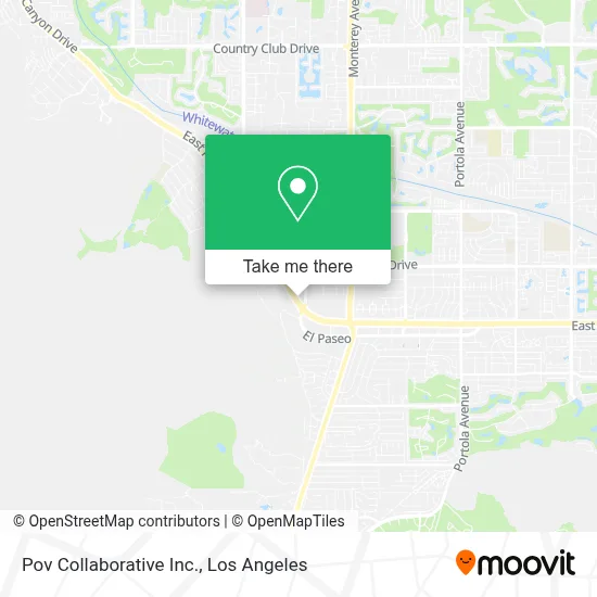 Pov Collaborative Inc. map