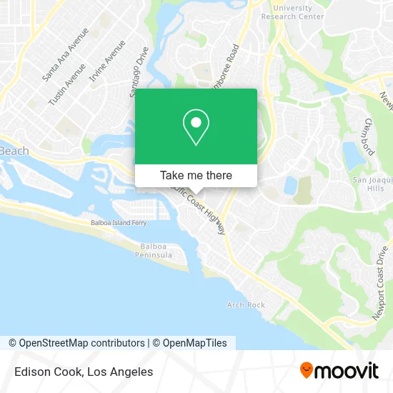 Edison Cook map