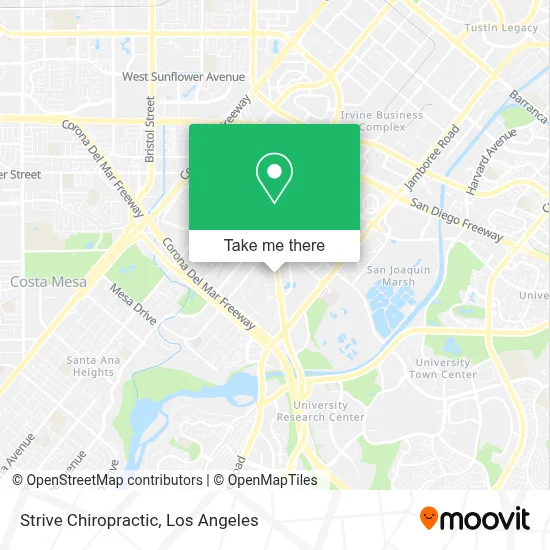 Strive Chiropractic map