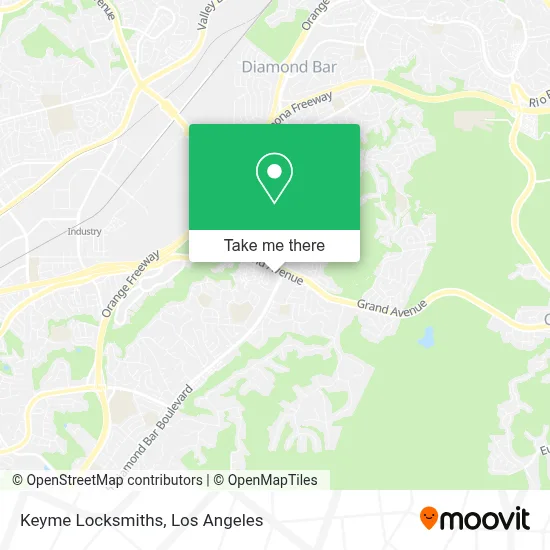 Keyme Locksmiths map