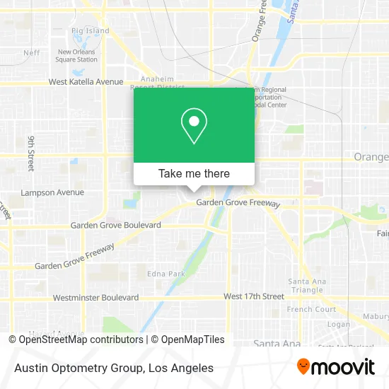 Austin Optometry Group map