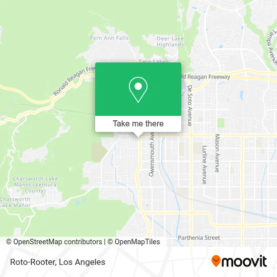 Roto-Rooter map
