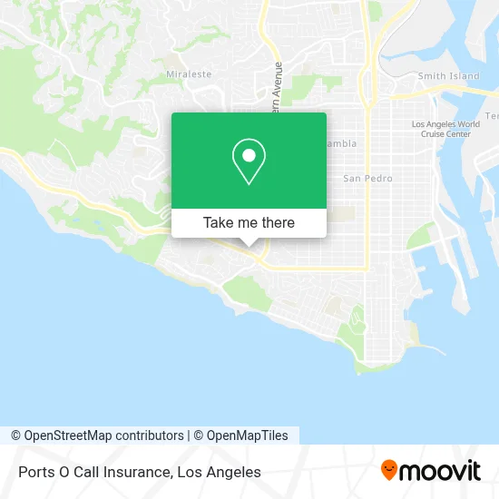 Ports O Call Insurance map