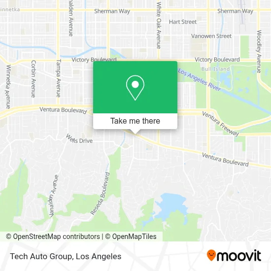 Tech Auto Group map