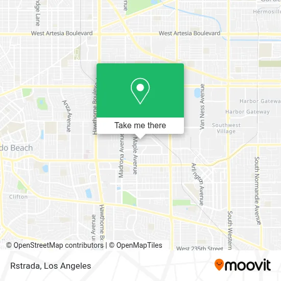 Rstrada map