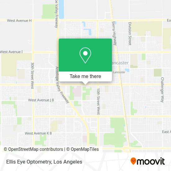 Ellis Eye Optometry map