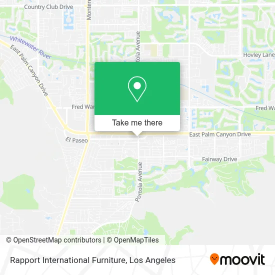 Rapport International Furniture map