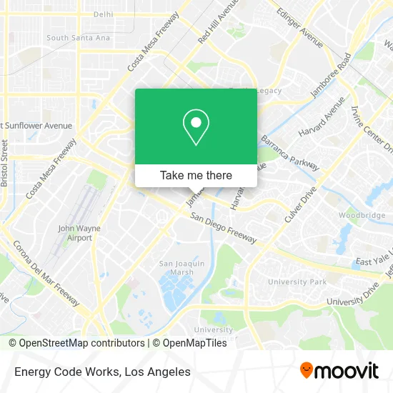 Energy Code Works map