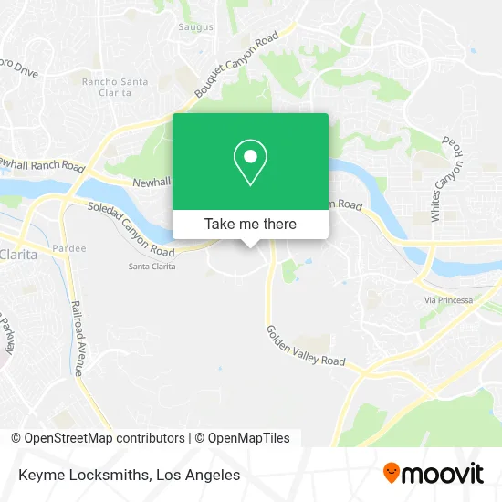 Keyme Locksmiths map
