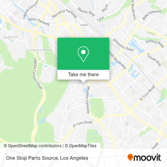 One Stop Parts Source map