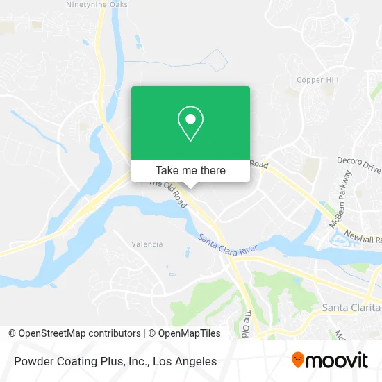 Powder Coating Plus, Inc. map