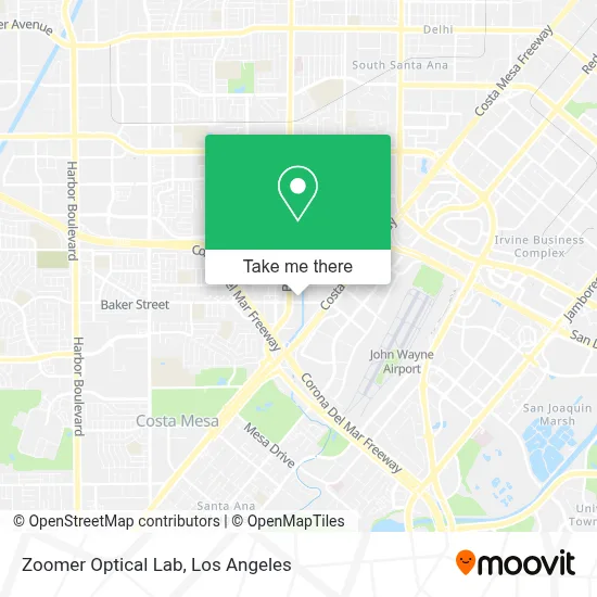 Zoomer Optical Lab map