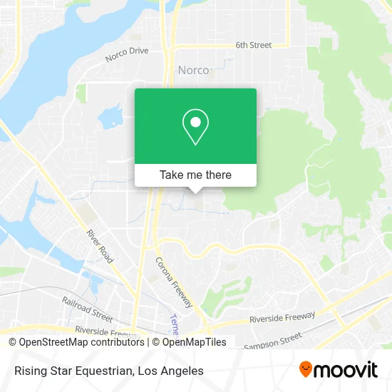 Rising Star Equestrian map