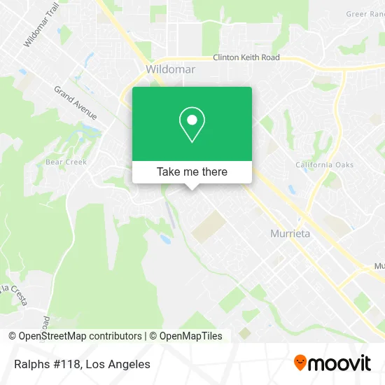 Ralphs #118 map