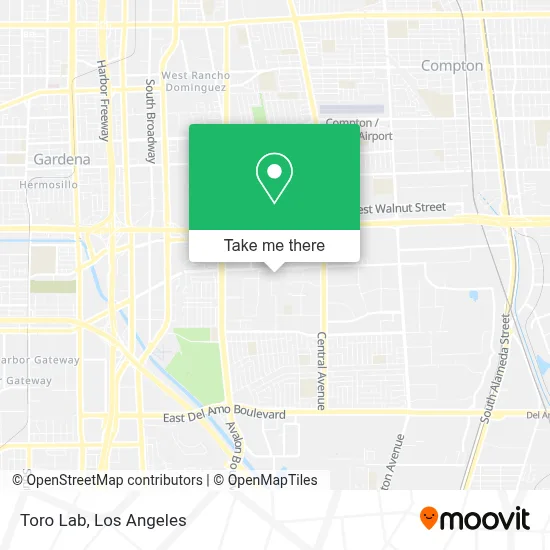 Toro Lab map